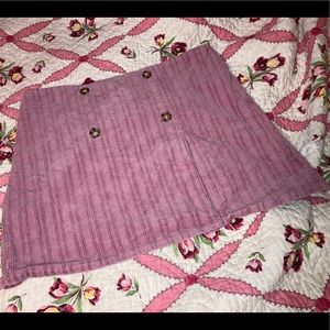 Corduroy Skirt